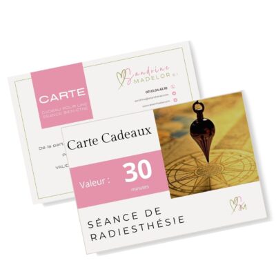 Carte Cadeau 30€