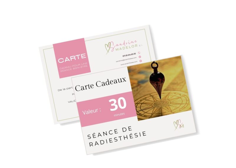 Carte Cadeau 30€